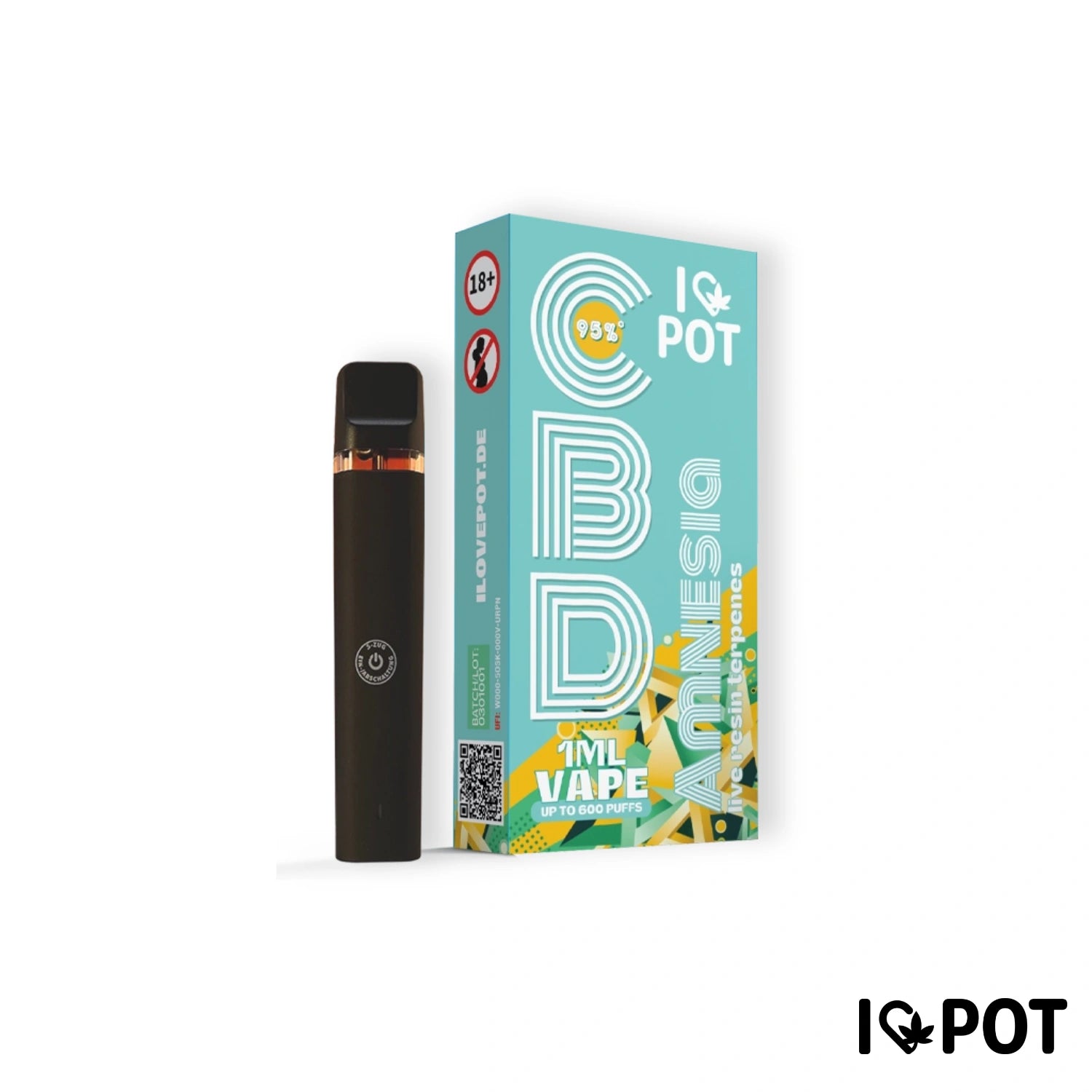 CBD Vape Pen 95% Amnesia kaufen