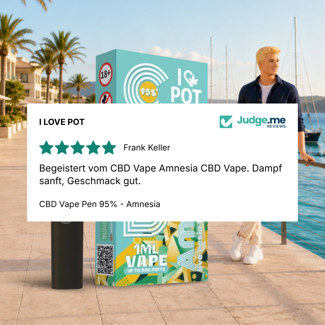 CBD Vape Pen 95% - Amnesia