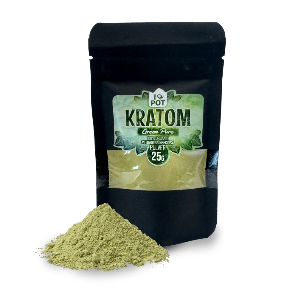 ILovePot Kratompulver - Pure Green