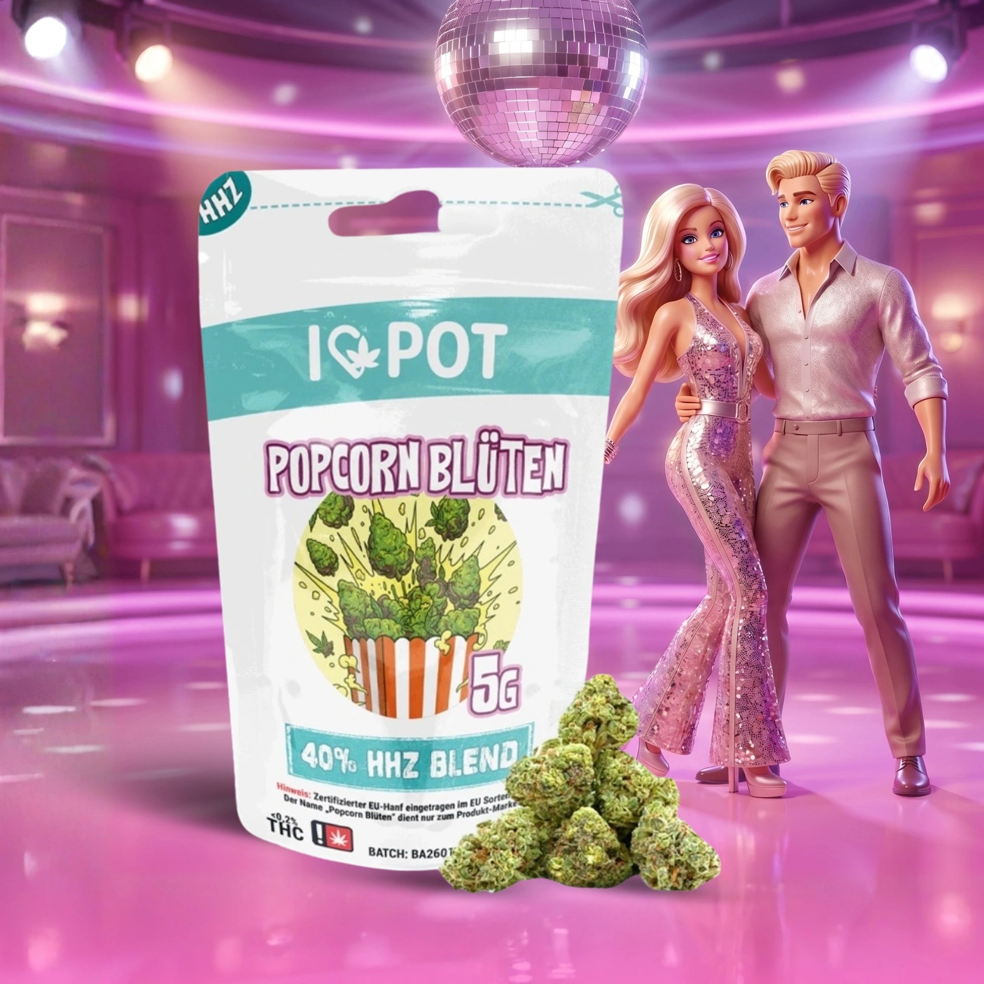 HHZ Popcorn Blüten 5g
