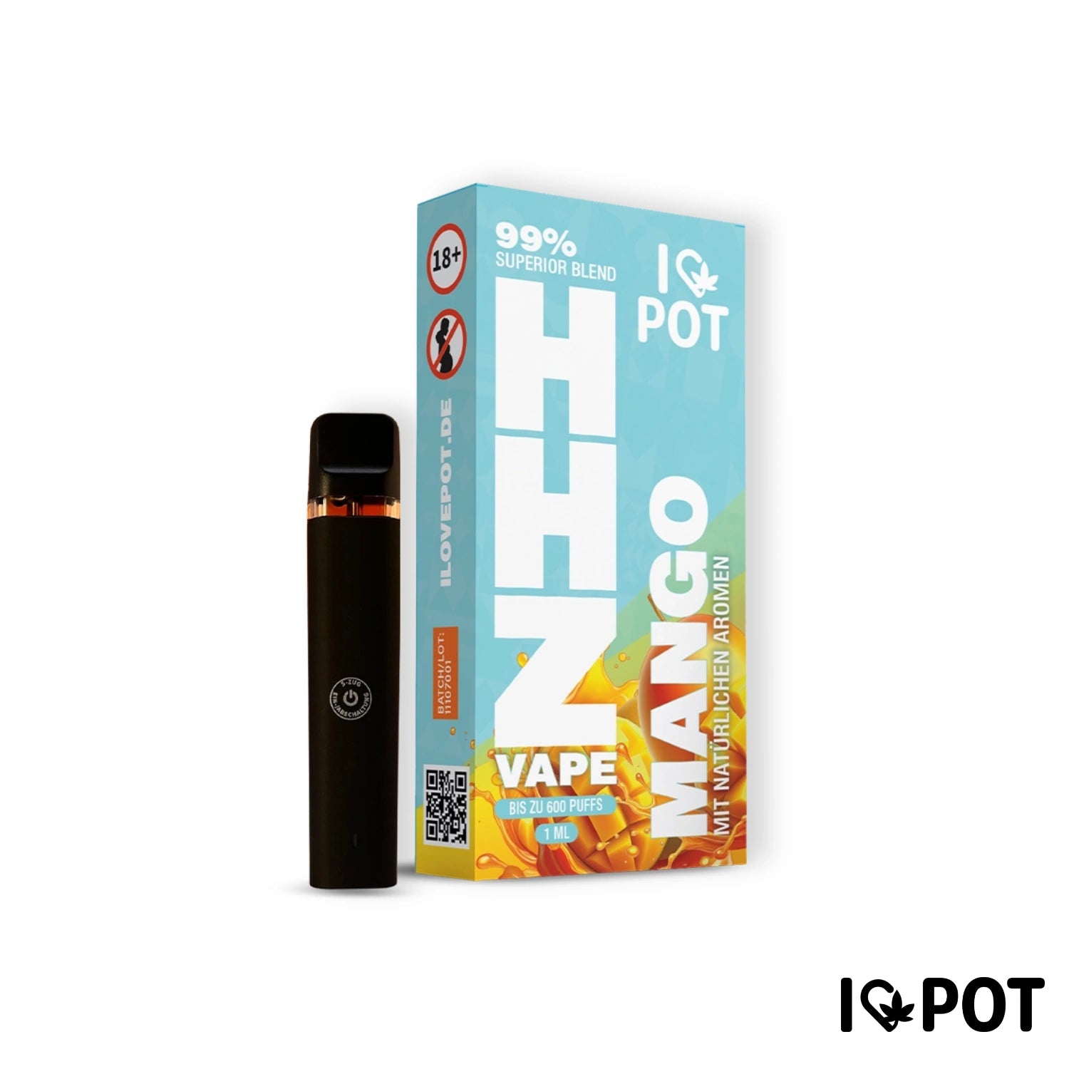 HHZ Vape Pen 95% - Mango
