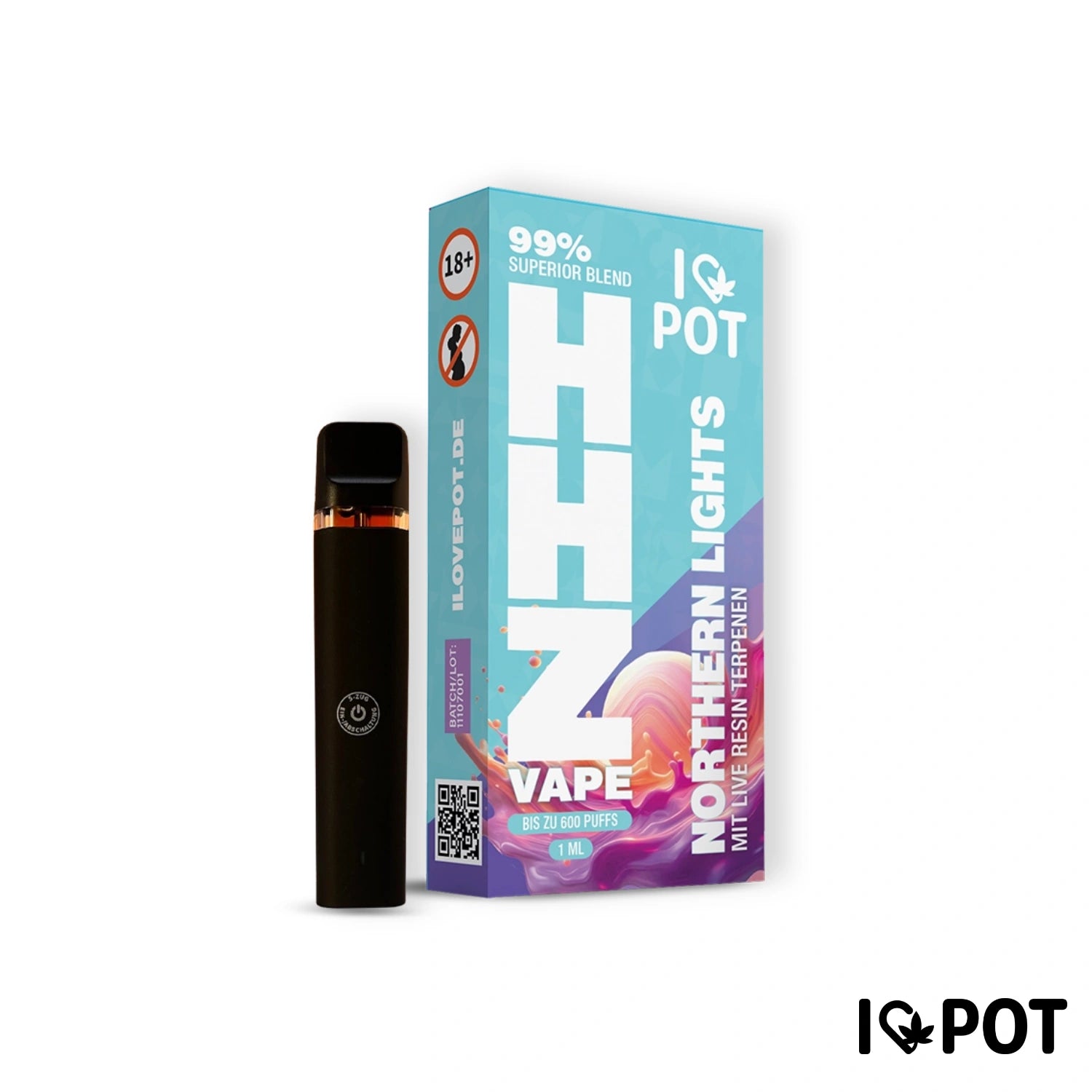 HHZ Vape Pen 95% - Northern Lights