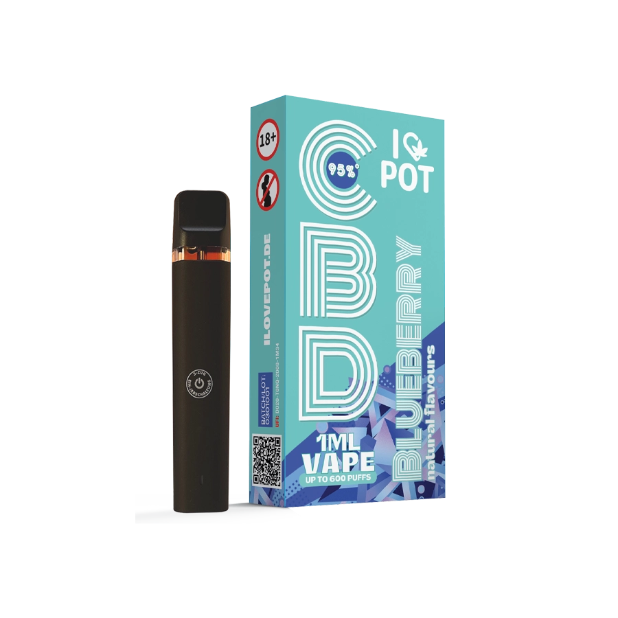 CBD Vape Pen 95% - Blueberry