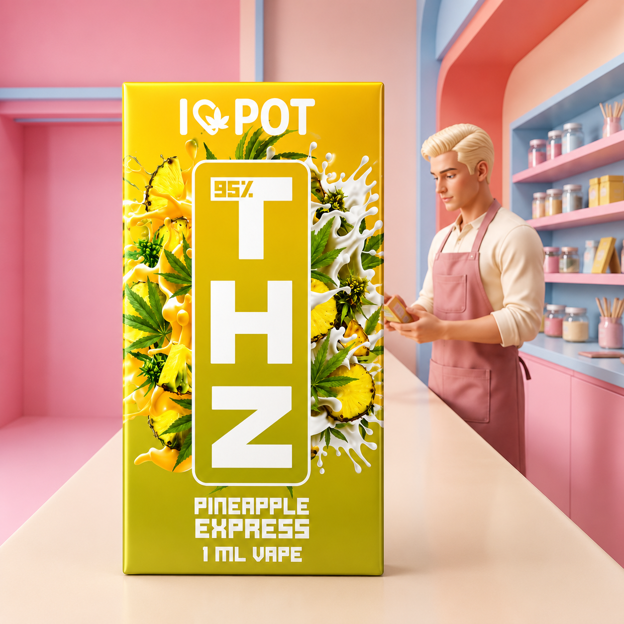 THZ Vape 95% – Pineapple Express