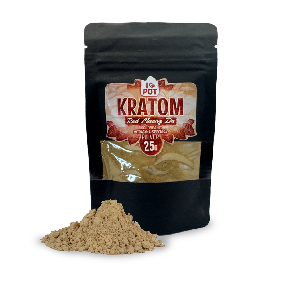 ILovePot Kratompulver - Red Maeng Da