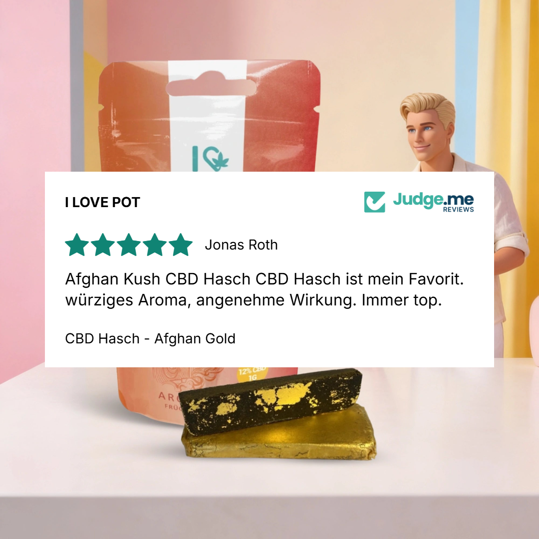 CBD Hasch - Afghan Gold