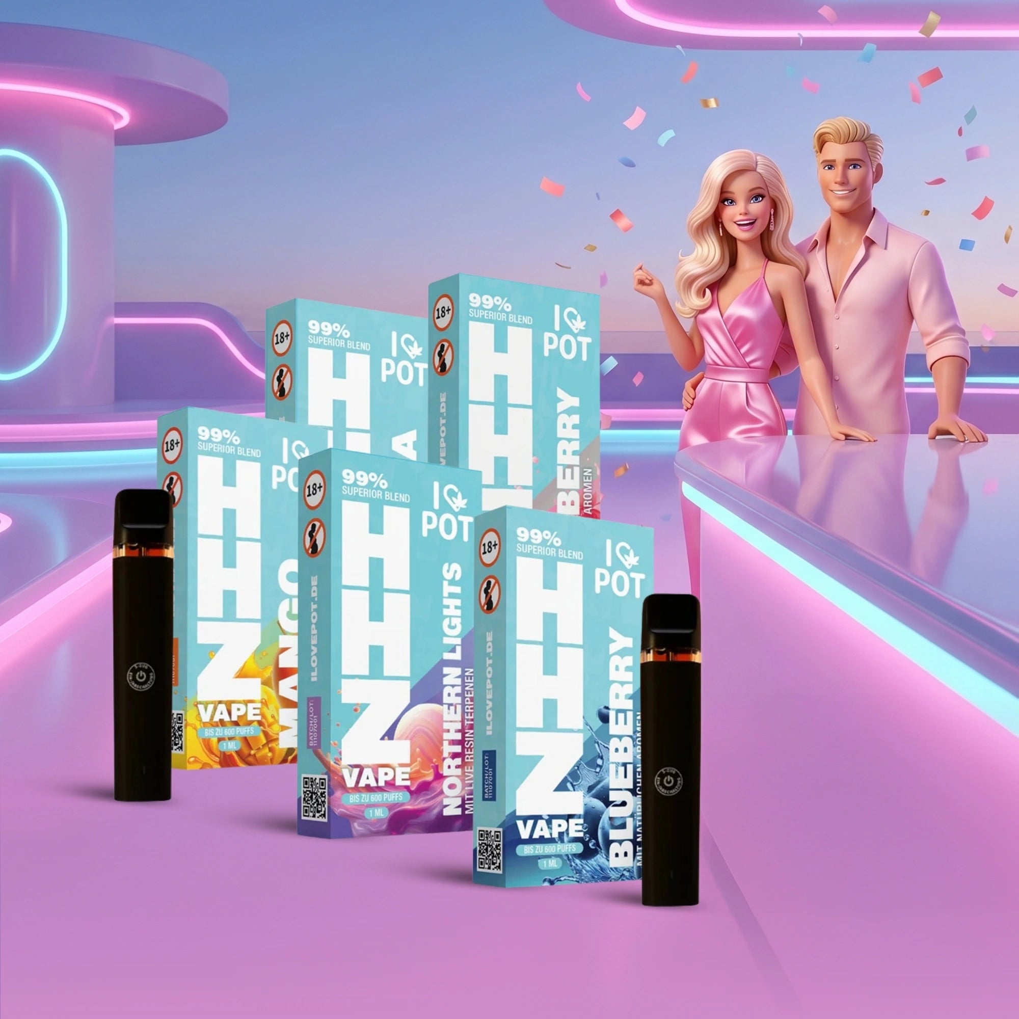 HHZ Vape 95% Bundle - Zahl 4, krieg 5!