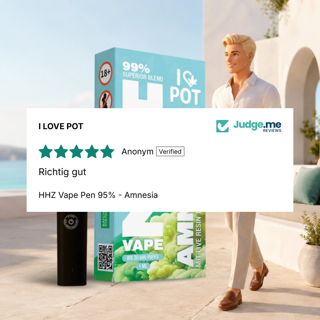 HHZ Vape Pen 95% - Amnesia