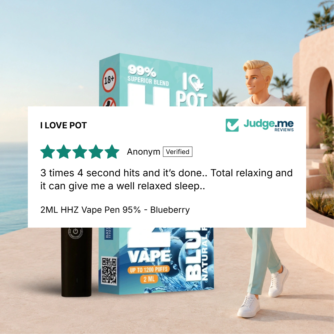 HHZ Vape Pen 95% - Blueberry