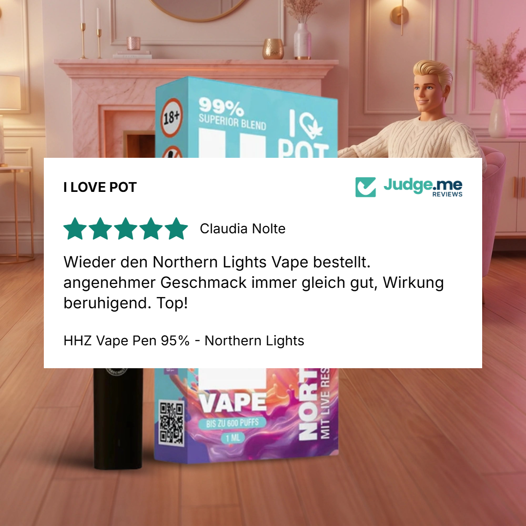 HHZ Vape Pen 95% - Northern Lights