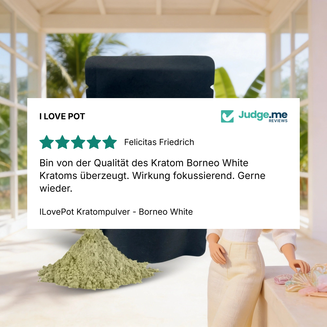 ILovePot Kratompulver - Borneo White