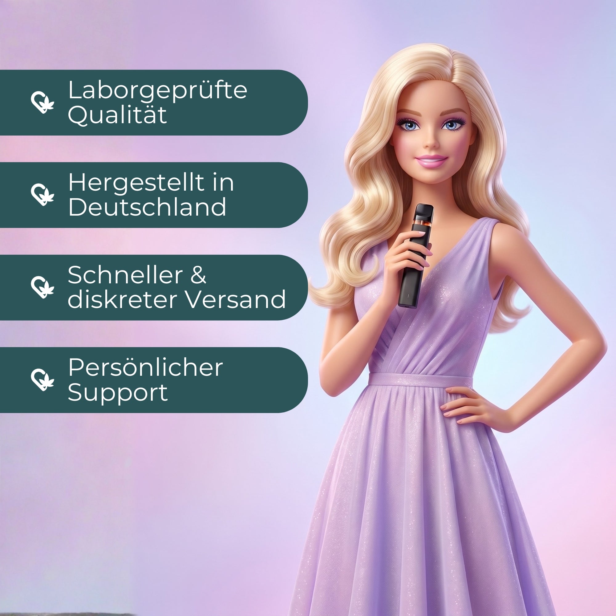 HHZ Vape Pen 95% - Amnesia