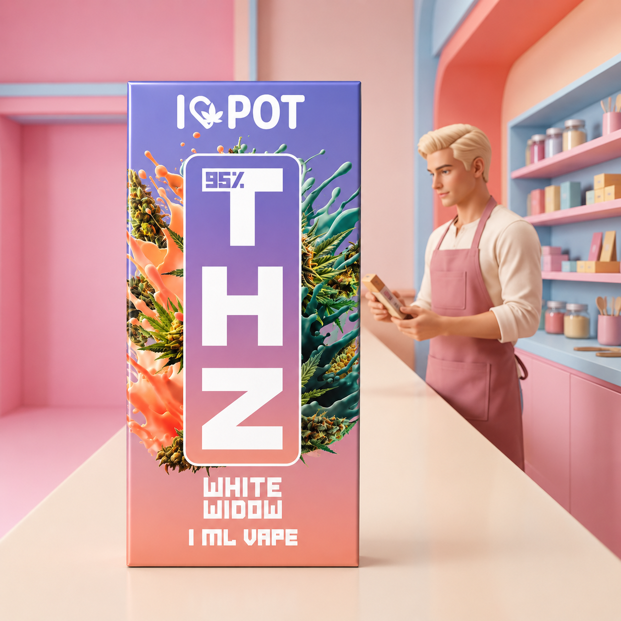 THZ Vape 95% – White Widow